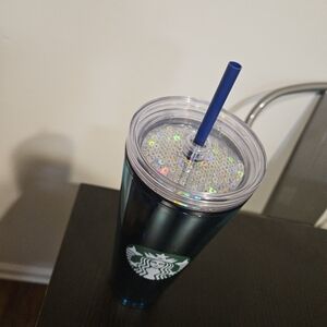 Venti blue starbucks cup
